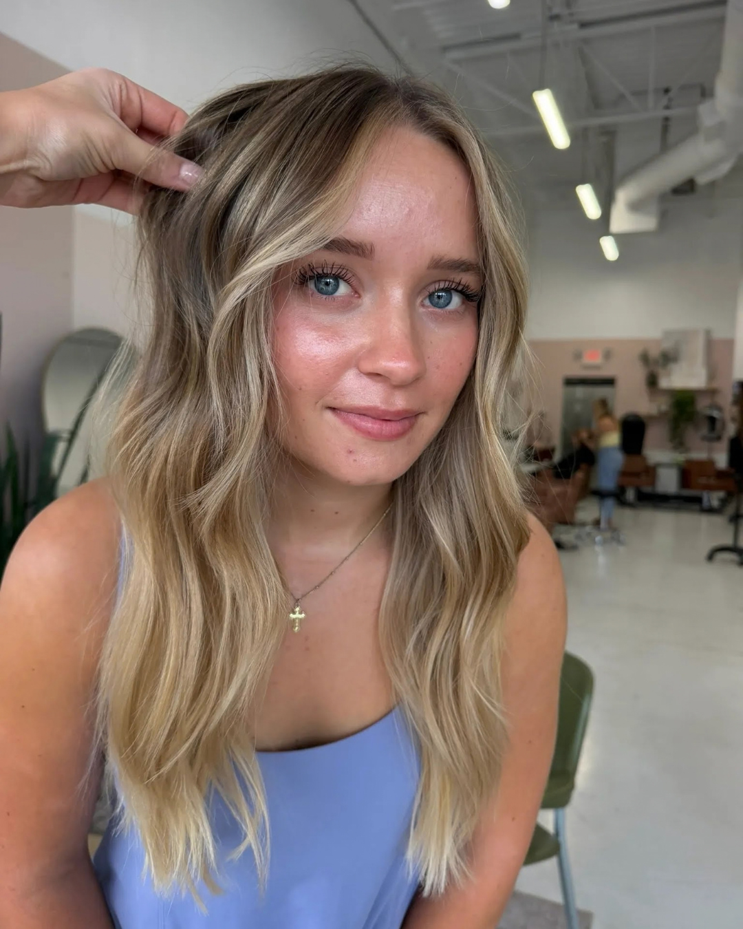 Blonde Contrast by Abigail