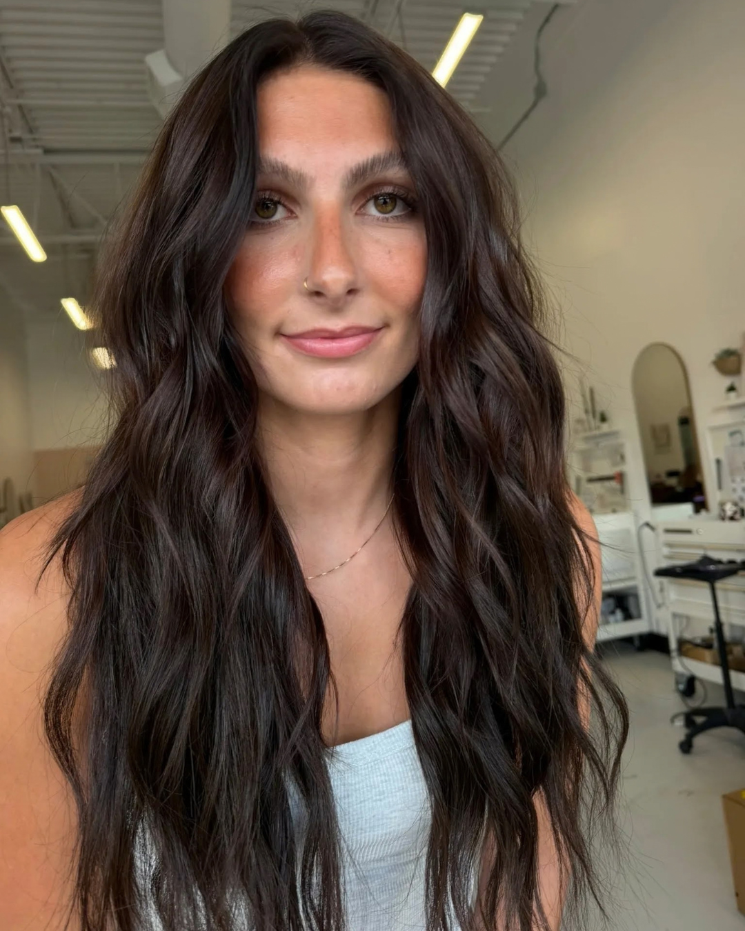 Brunette Extensions by Abigail