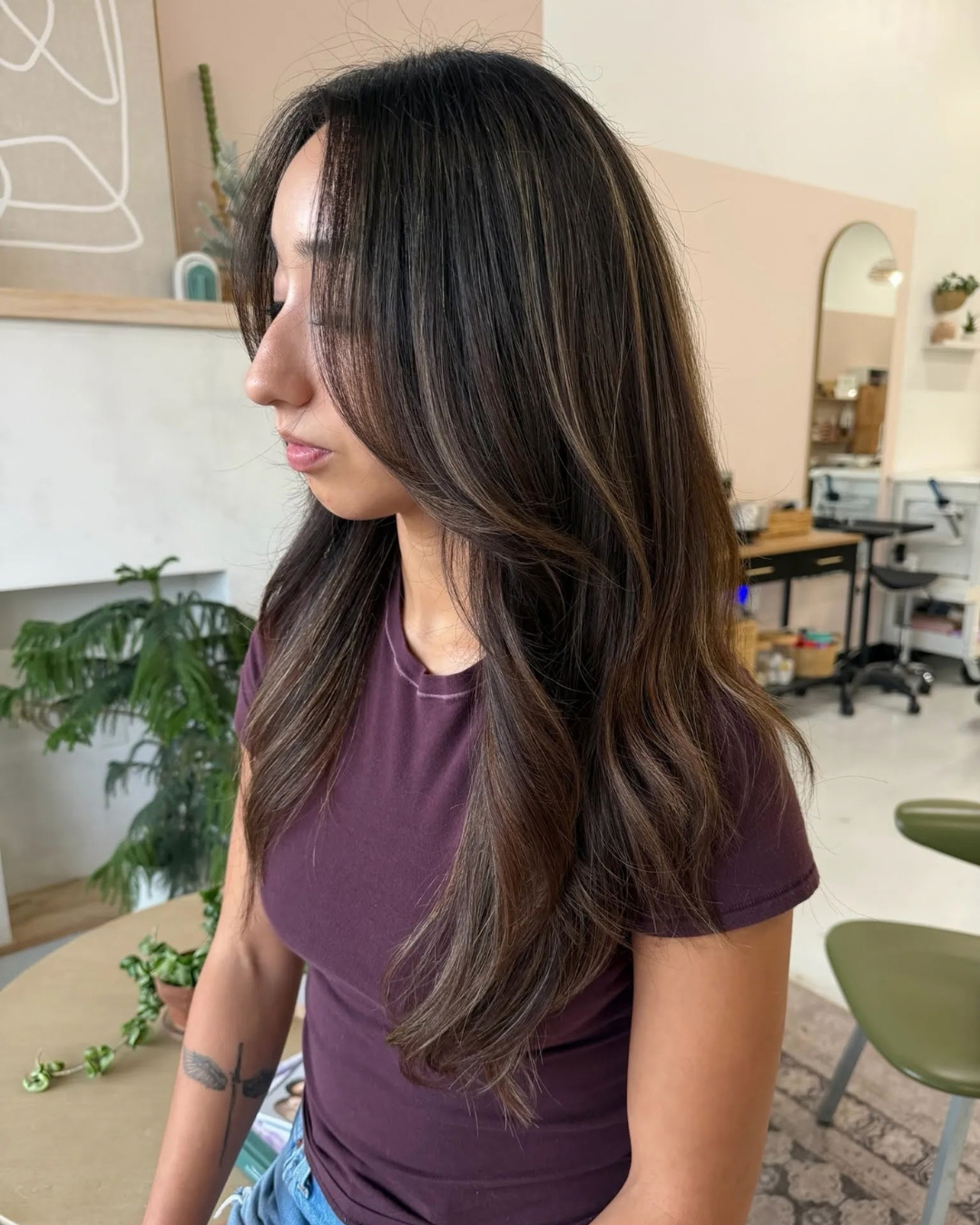 Dimensional Layered Brunette by Danielle