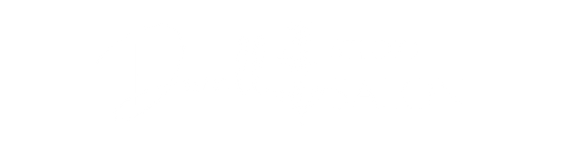 Dwell Studio Salon logo featuring white cursive text and a central botanical flower line drawing on a solid black background.