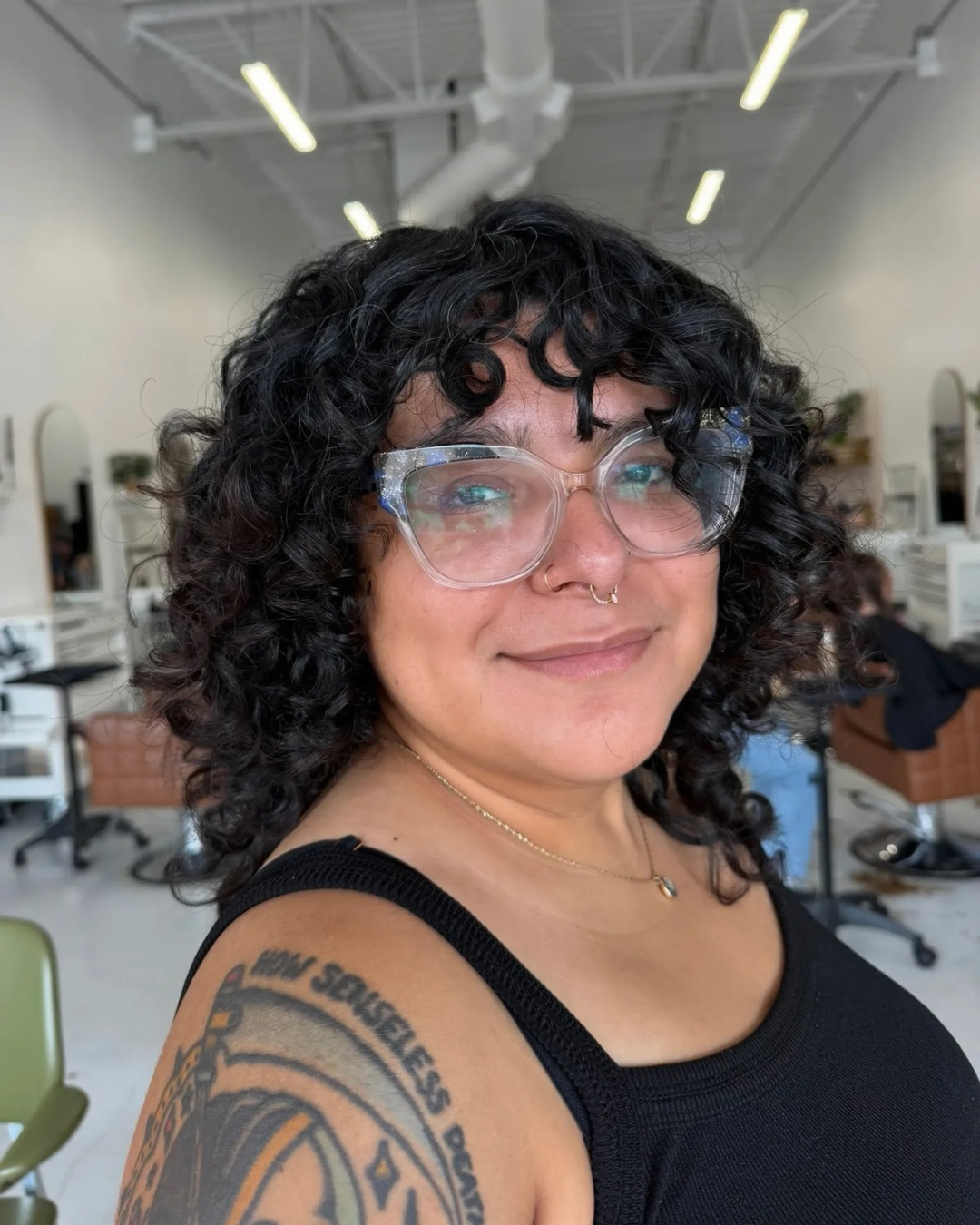 Short Curly Hair by Abigail
