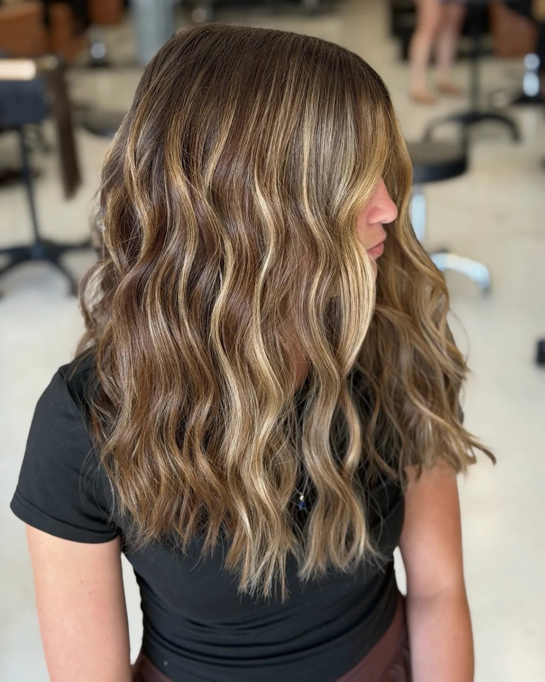 Soft Dimensional Wavy Hair by Danielle