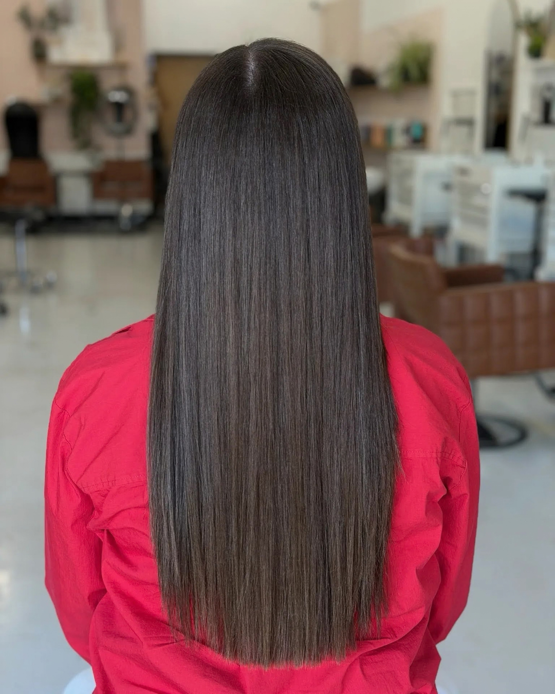 Straight Glossy Brunette by Danielle