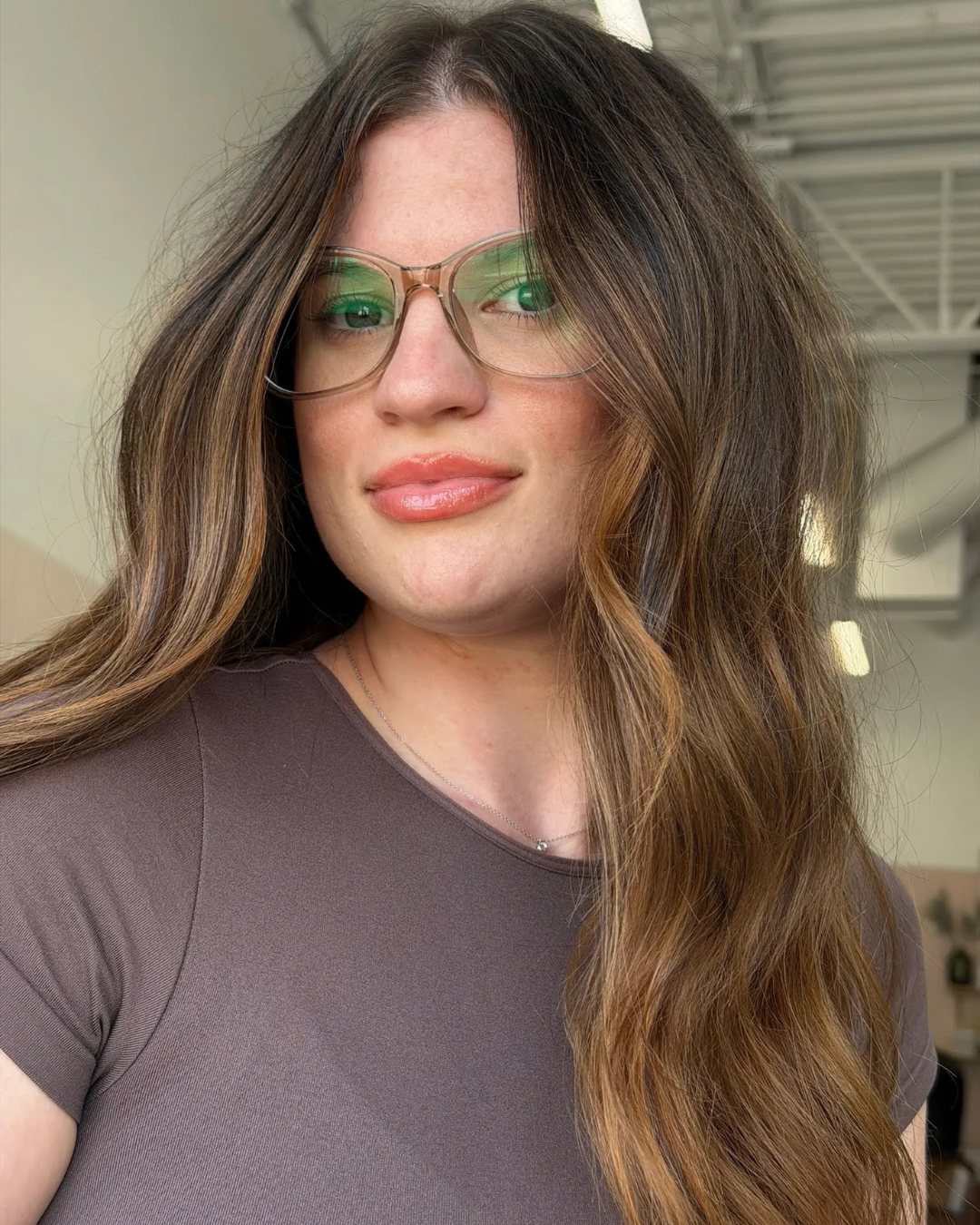 Warm Brunette by Abigail